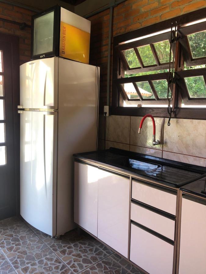 Casa Tijolinho A Vista - 150 Mt Praia Governador Celso Ramos Εξωτερικό φωτογραφία